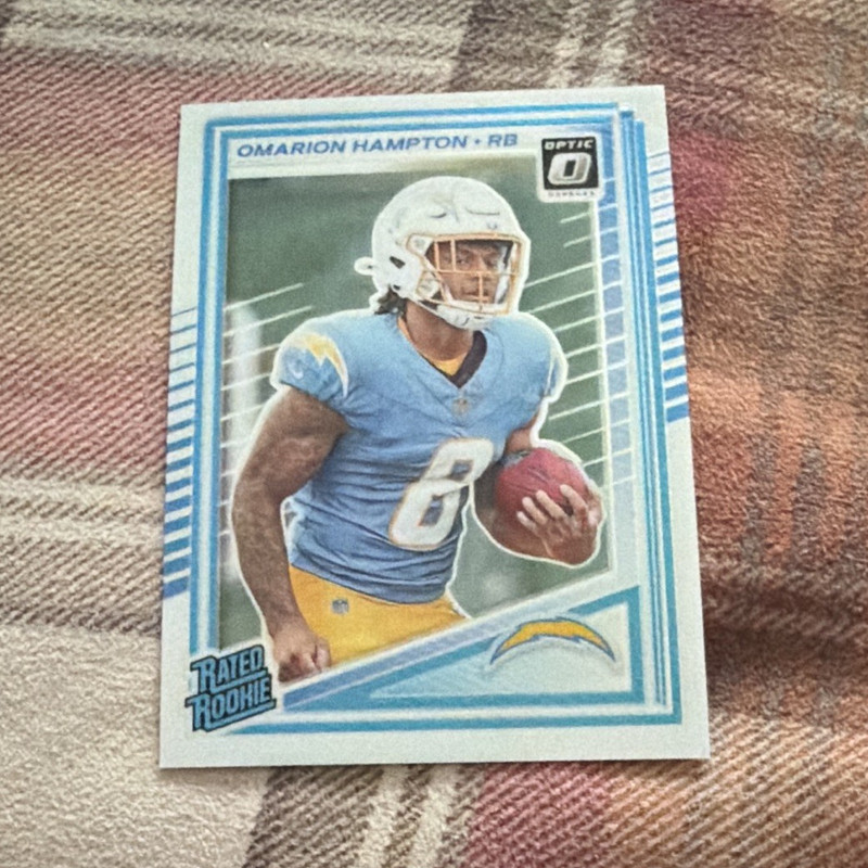 Panini 2025 Donruss Optic 3-Card Rated Rookie Lot Hampton/Sanders/Henderson