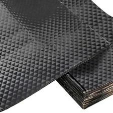 Automotive Sound Deadening Mat, 80 Mil 2mm 10 Square Feet Butyl Car Silver