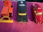 Three vintage cars two corgi one matchbox kingsize