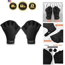 Water Resistance Aquatic Gloves Fitness Swimming Resistance Training Gloves