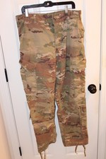 USGI OCP/Scorpion Camo Flame Resistant Combat Pants M/R Medium/Regular G/VG