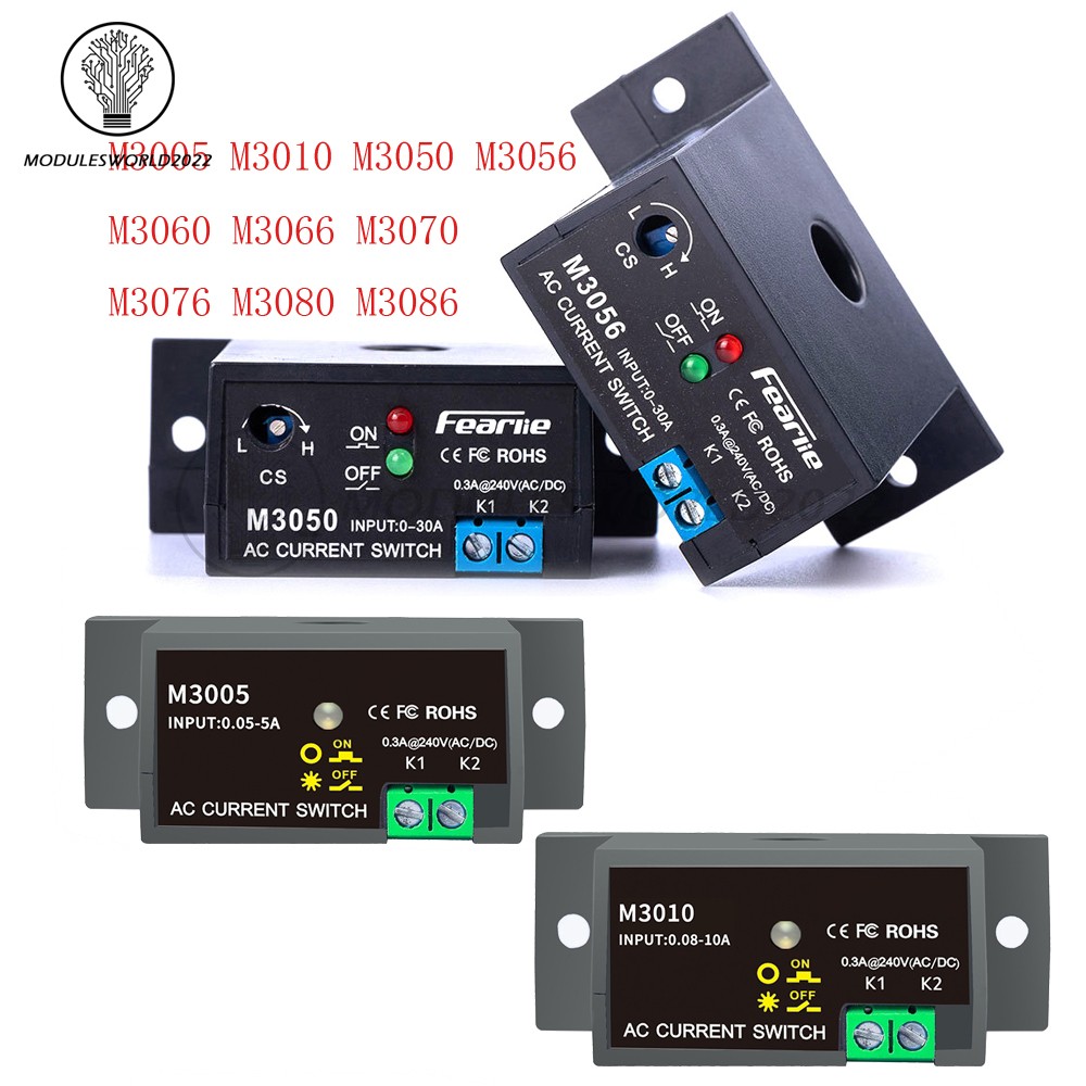 PC Flameproof Adjustable AC Current Sensing Switch Self-Powered Sensing Switch