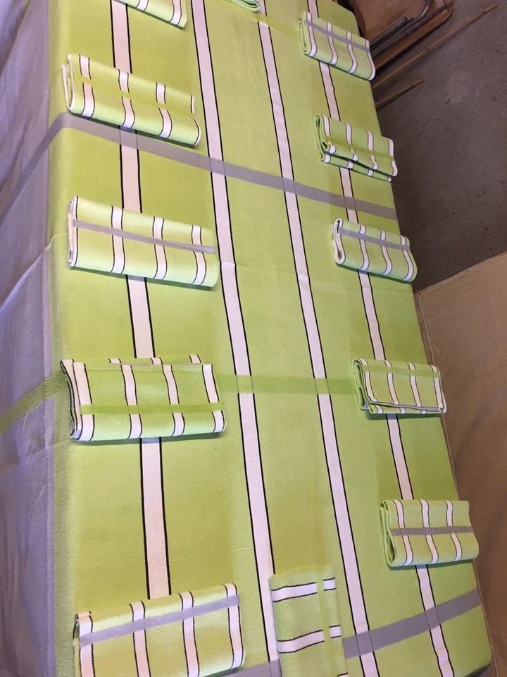 GRANDE NAPPE ANCIENNE  En Coton - Photo 3/4