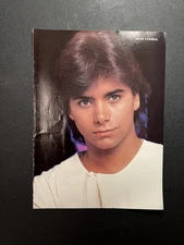 John Stamos Pinup From 80’s Teen Magazine. Double Sided.