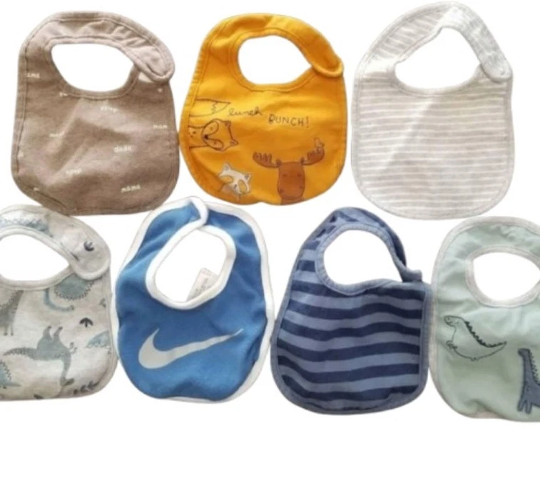 Baby Boy Multi Color Bib Bundle