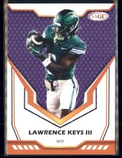 2024 SAGE Hit - Lawrence Keys III #158 Purple