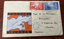 GB - Channel Islands - Guernsey - 1945 Liberation - FDC - Guernsey CDS - Used.