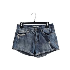 American Rag Cie Distressed Cuffed Jean Shorts Size 7 Mid Rise