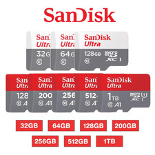 Sandisk Micro SD Card Ultra TF Memory 32GB 64GB 128GB 256GB 512GB 1TB 1.5TB