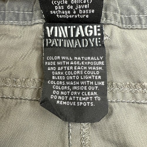 Kuhl Shorts Men’s 32 Vintage Patina Dye Gray 11" Cargo Canvas Outdoor Hiking - Picture 7 of 10