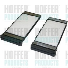 HOFFER 2x Filter Innenraumluft 17057F-X2/2x Pollenfilter für NISSAN ALMERA 1 N15