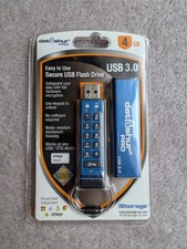 Image of NEW & SEALED IStorage 4GB DatAshur Pro USB 3.0 256-bit Secure USDB Flash Drive