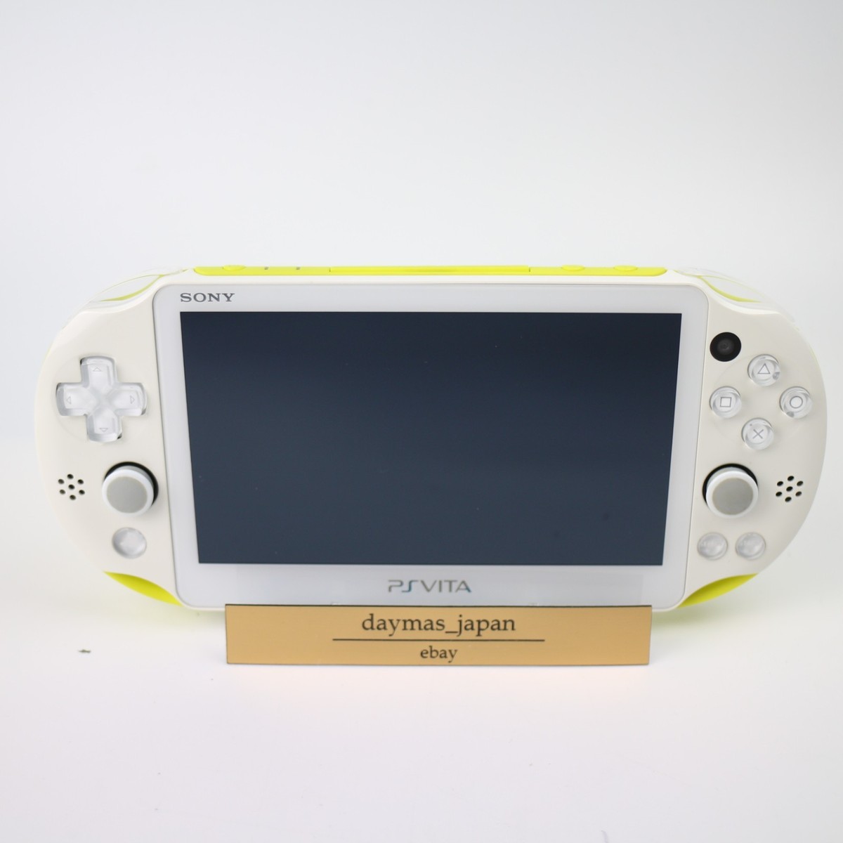 Near Mint】Sony PS Vita PCH-2000 Lime Green / White Wi-Fi