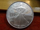 2007 United States American Silver Eagle 1 Oz 0.999 Silver Coin A - No Reserve
