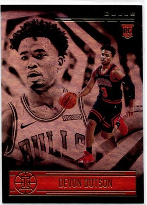 2020-21 Panini Illusions Devon Dotson #181 RC Bulls