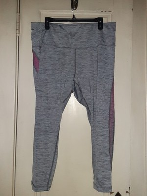 Reebok Woman's Active Wear Cropped Leggings Size 2X