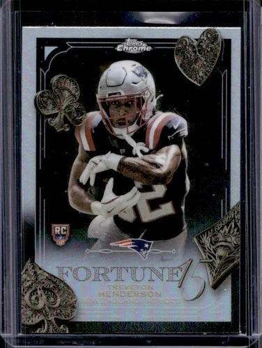 2025 Topps Chrome TreVeyon Henderson Refractor (RAW)