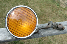Vintage Appleton Fog Light Model 45-a W Mounting Brackers Appleteton Glass Vintage Appleton Fog Light Model 45-a W Mounting Brackers Appleteton Glass