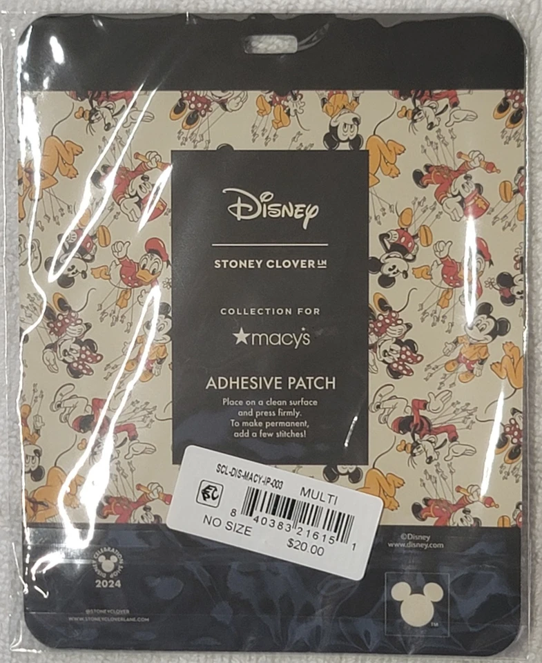 STONEY CLOVER LANE Disney Donald Duck Parade Balloon Patch | NEW | FREE SHIPPING - Image 3 of 3