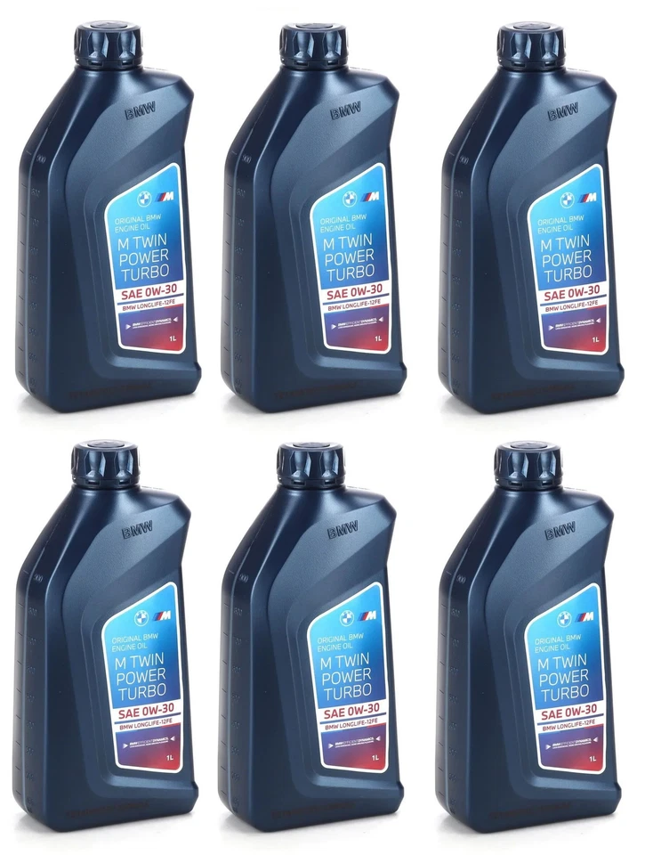 6l Original BMW M Twin Power Turbo Longlife-12 FE 0W-30 Motoröl ACEA C2 LL-12 FE