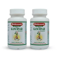 Baidyanath Kanchnar Guggulu Thyroid Cryst 80 tablets (Pack Of 2)