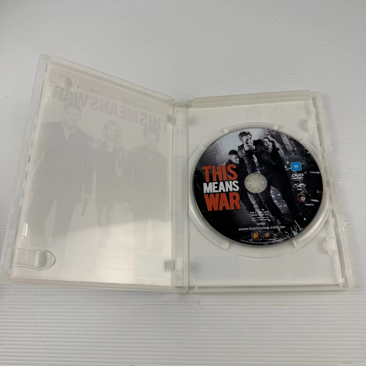 This Means War (DVD, 2012) Region 4