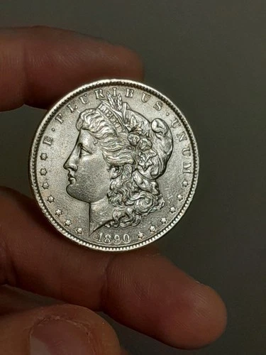 1890- P Morgan Silver Dollar BU #1