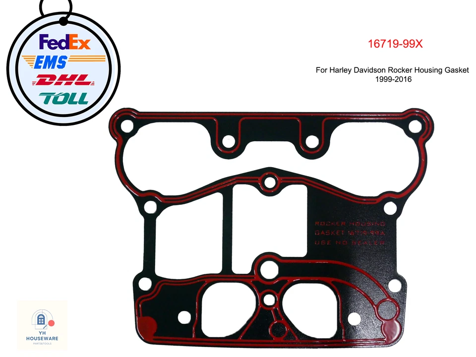 16719-99X FITS Harley Davidson Rocker Housing Gasket 1999-2016 - Image 2 of 4