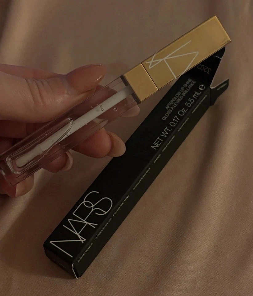 NARS AFTERGLOW BRILLO LABIAL | TRANSPARENTE/TRIPLE X NUEVO | AUTÉNTICO | EN CAJA ORIGINAL Foto 3 de 4