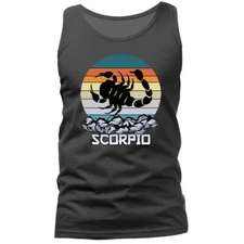 Scorpio Zodiac Sign Horoscope Astrological Graphic Tank Top