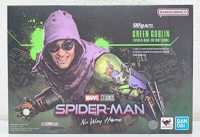 Bandai Spider-Man: No Way Home S.H. Figuarts Green Goblin 15 cm NUOVO