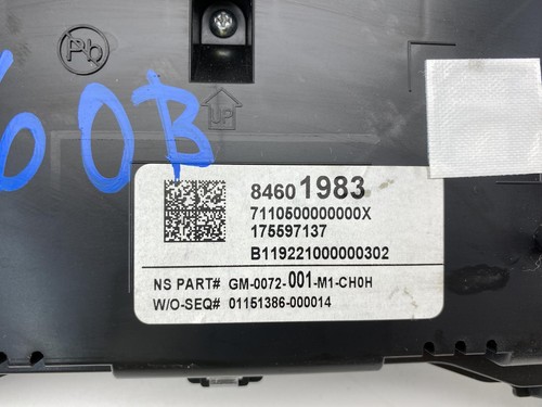 Used Speedometer Gauge fits: 2020 Chevrolet Equinox MPH ID 84601983 Grade A - Picture 5 of 24