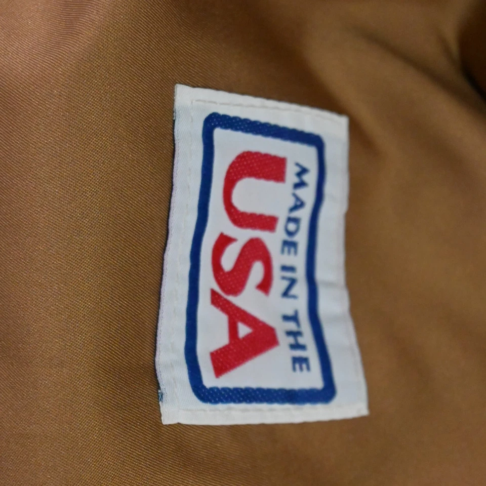 Blazer Pioneer Wear 46L Marrón Claro Pana Yugo Occidental Parche en el Codo Hecho en EE. UU. Foto 4 de 4