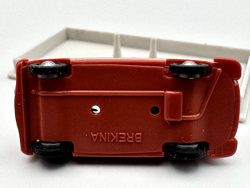 BREKINA TRABANT P50 COUPE, RED, 1:87 HO SCALE, NIB, LOT B - Picture 8 of 8