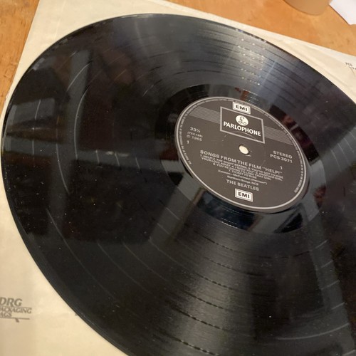 The Beatles Help! UK Import Vinyl LP Parlophone Records Stereo See Pics! - Imagen 14 de 20