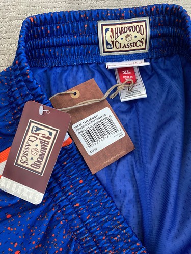 New York Knicks Mitchell & Ness Swingman Splatter Shorts NWT Men’s XL Retail $85 - 第 3/4 張圖片