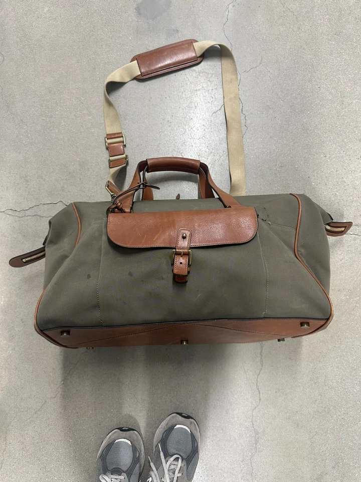 Bolso de Lona Trafalgar de Lona y Cuero con Correa para el Hombro Foto 2 de 4