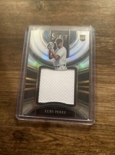 🔥Eury Perez Patch /199 #PJS-EP Panini Select Baseball 2023🔥