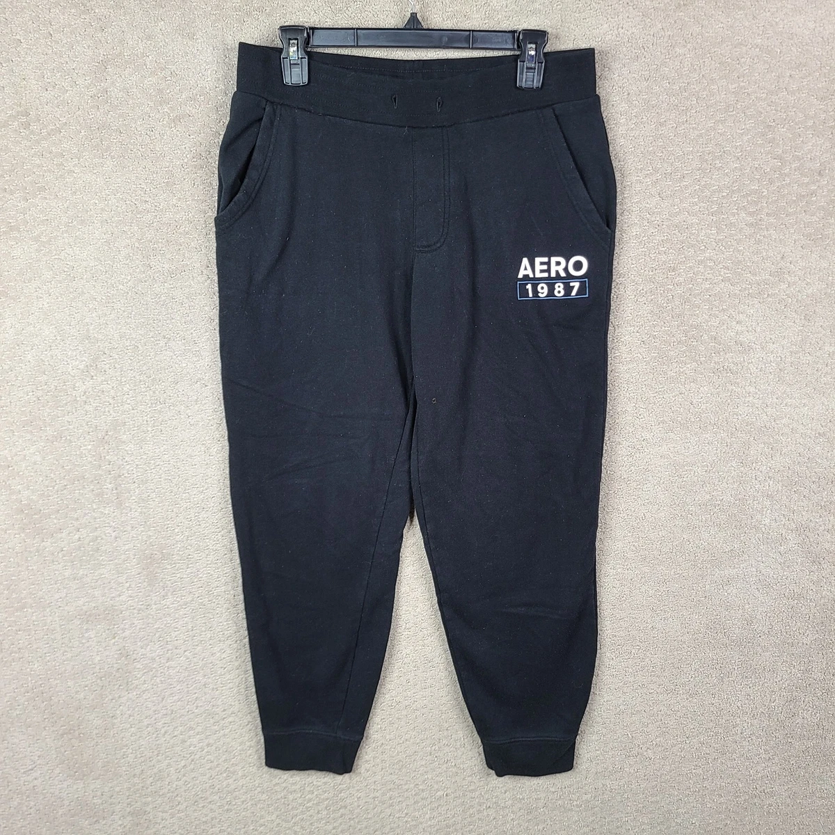 Aeropostale black best sale sweatpants