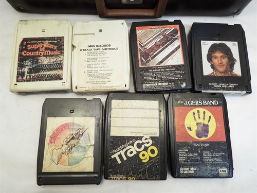 Vintage 8-Spur Kassettenetui Beatles Styx AC/DC Country Rock Pink Floyd - Bild 6 von 10