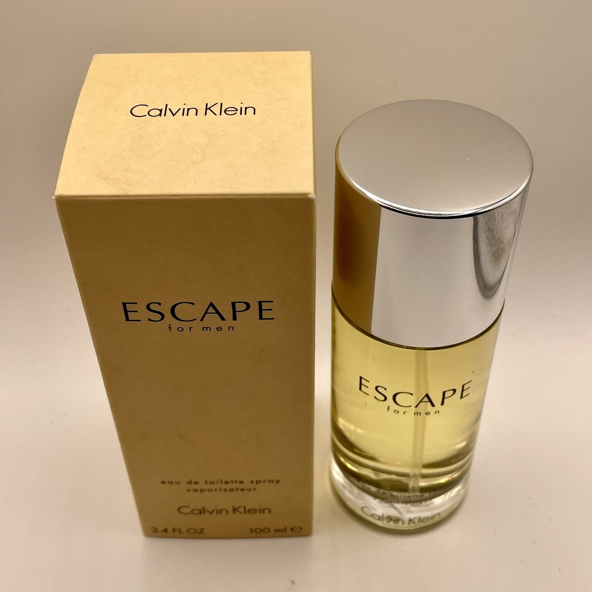 Calvin Klein ESCAPE For Men EDT 3.4oz/100ml - NEW In BOX | eBay