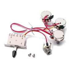 Electric Guitar Wiring Harness for ST Strat Guitar Pickup Switch Pots Jack