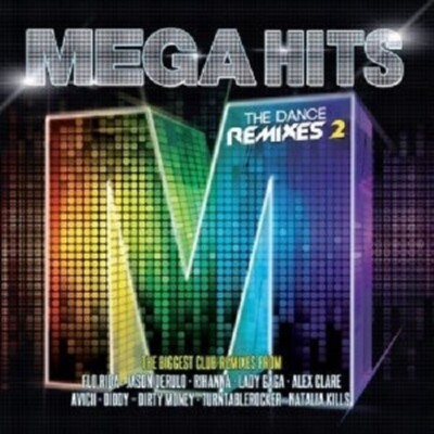 MEGAHITS-THE DANCE REMIXES 2 (2 CD) RIHANNA LOREEN LADY GAGA BRUNO MARS NEU 