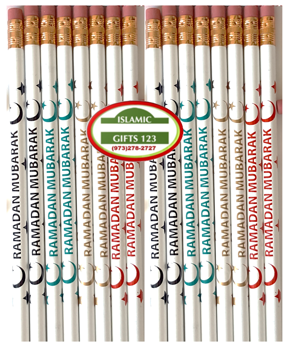 Ramadan Pencils Ramadan Favors Ramadan Decor Islamic Gifts  Islamic Deco Quran-image