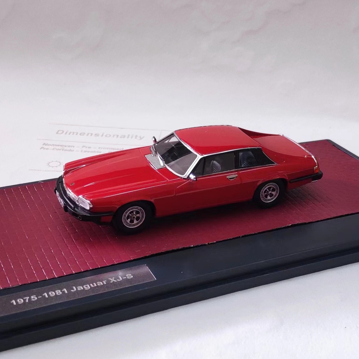 Matrix Resin Model Car 1/43 Jaguar XJ-S Coupe 1975 red | eBay