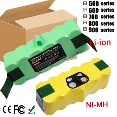 6800mAh Akku Für iRobot Roomba 500 600 700 800 900 Ni-MH / Li-ion Batterie DHL