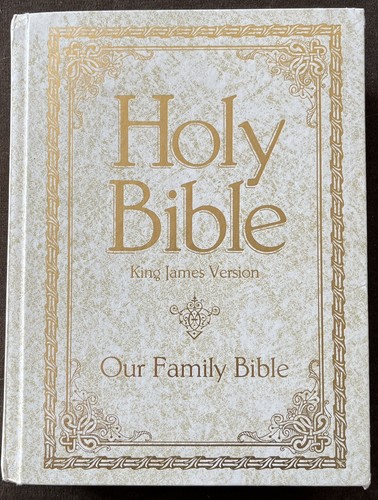 Holy Bible - King James Version - Our Family Bible - 1971 Red Letter Edition - Picture 1 of 6