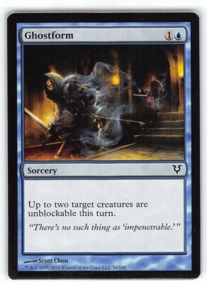 Ghostform *Common* Magic MtG x1 Avacyn Restored SP
