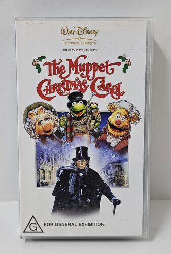 The Muppet Christmas Carol VHS Video Tape Walt Disney Jim Henson PAL 1993 - Picture 1 of 9