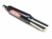 Cherry Bomb Universal Performance Auspuff Slash Cut schwarz passt für Land Rover